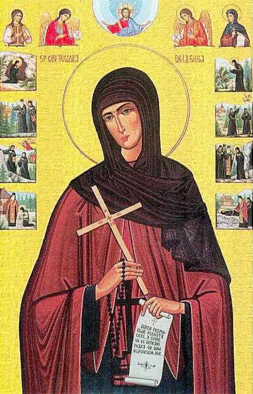 Sfânta Cuvioasă Teodora de la Sihla 7 august - c