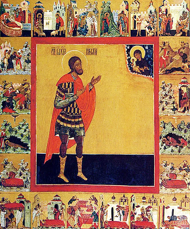 Sfântul Mare Mucenic Nichita Romanul 15 septembrie - Icoana Acatist - pravila.ro