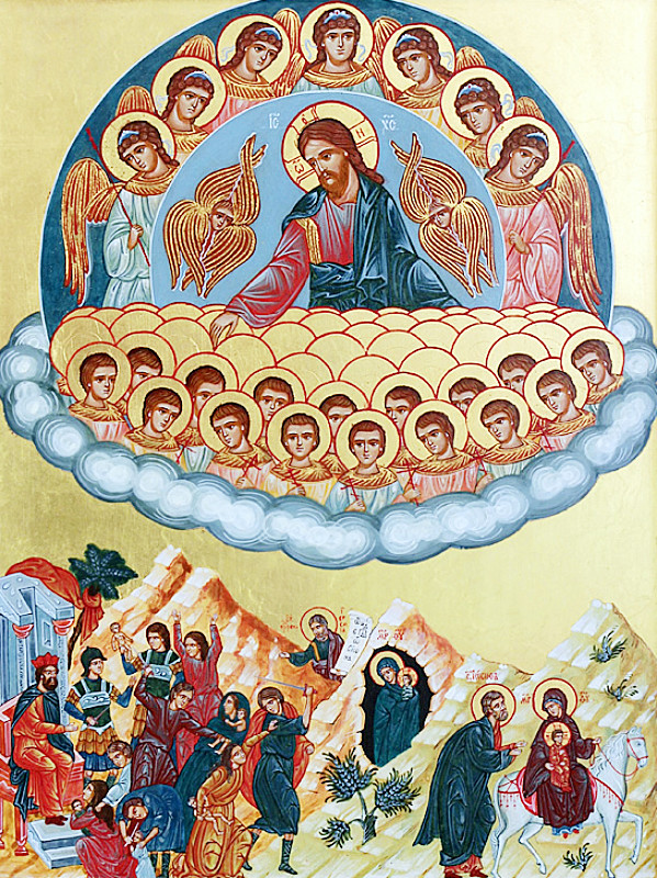 Icoana Sfinților 14000 de prunci uciși de Irod 29 decembrie - pravila.ro