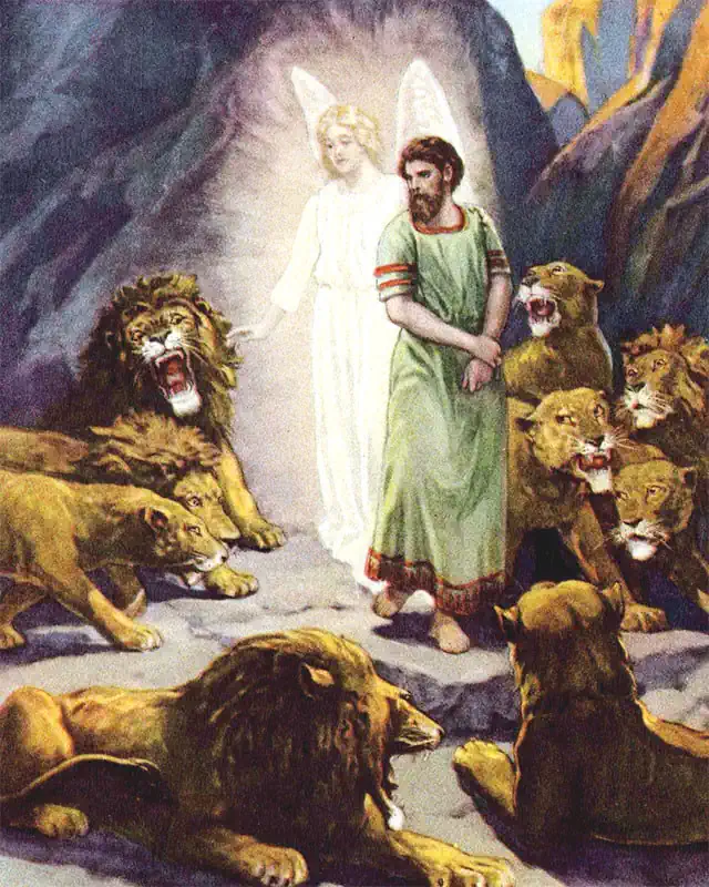 Sfântul Proroc Daniel în groapa leilor 17 decembrie - pravila.ro