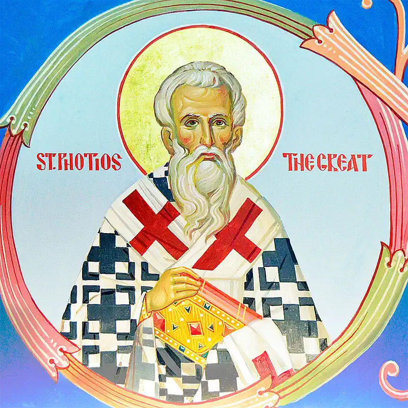 Sfântul Fotie cel Mare, Patriarh al Constantinopolului 6 februarie -c- pravila.ro
