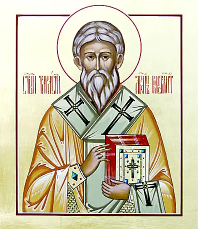 Sfântul Ierarh Tarasie, Patriarhul Constantinopolului 25 februarie -b- pravila.ro