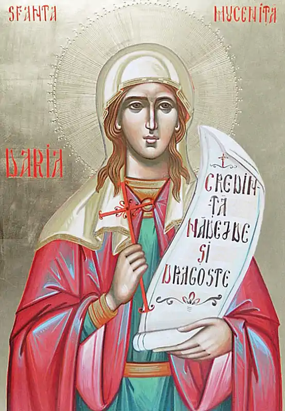 Sfânta Muceniță Daria 19 martie - c