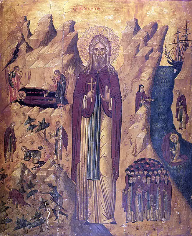 Sfântul Cuvios Ioan din Licopolis 27 martie - a