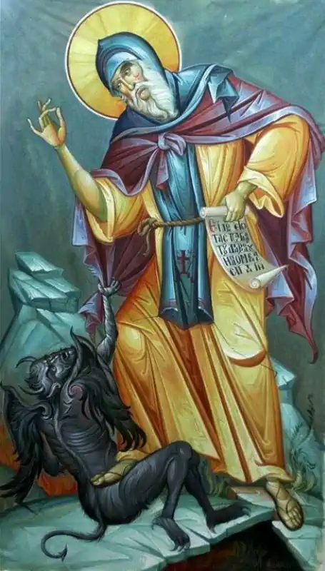 Sfântul Cuvios Ioan din Licopolis 27 martie - b