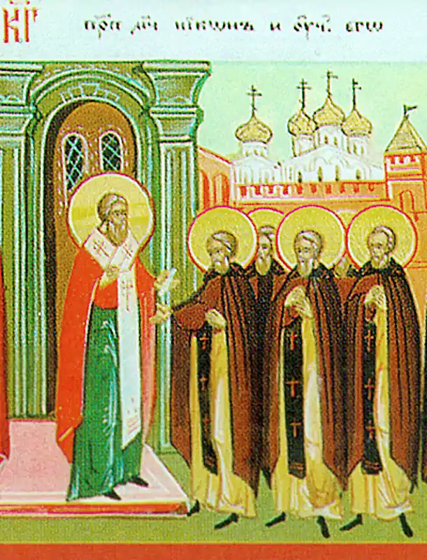 Sfântul Cuvios Mucenic Nicon și cei 199 de ucenici ai lui 23 martie - c