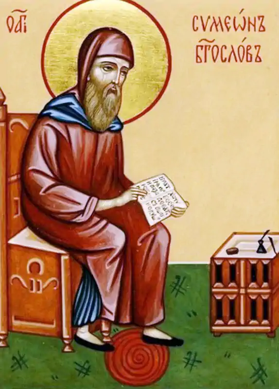 Sfântul Cuvios Simeon Noul Teolog 12 martie - d