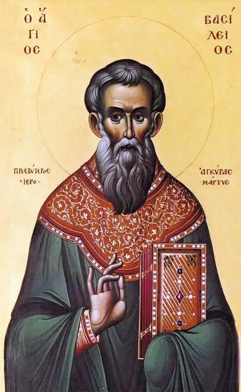Sfântul Sfințit Mucenic Vasile, preotul din Ancira 22 martie - d