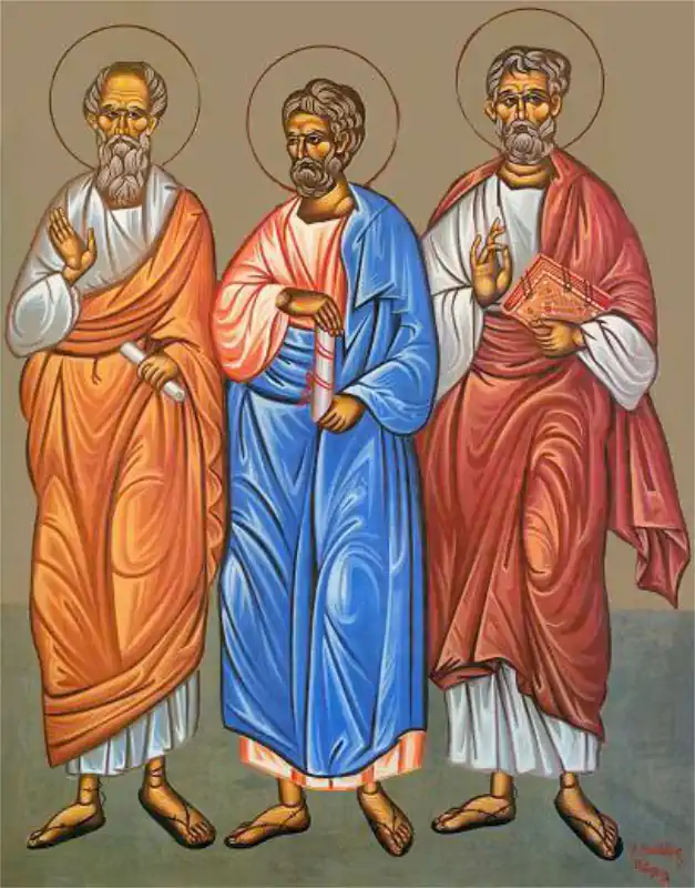 Sfinții Apostoli Aristarh, Pud și Trofim, din cei 70 15 aprilie - a