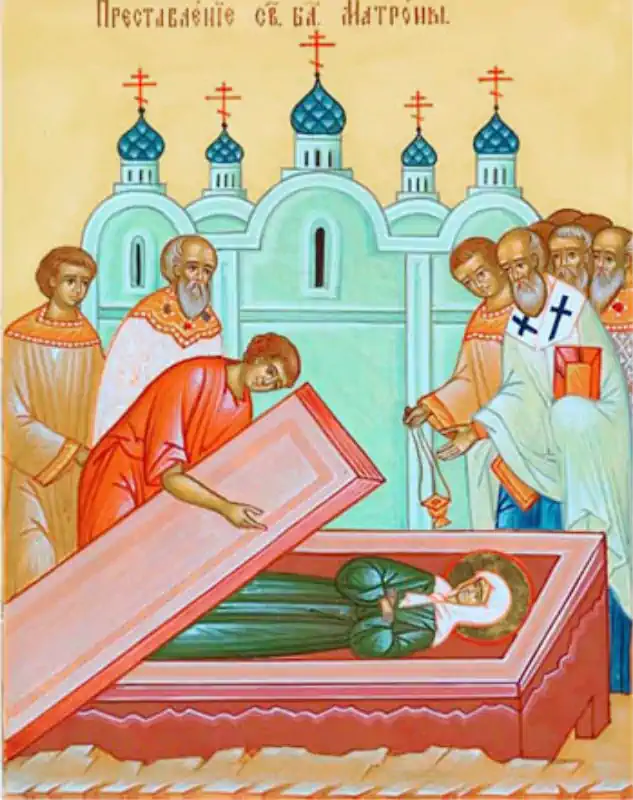 Adormirea Sfintei Matrona din Moscova 2 mai