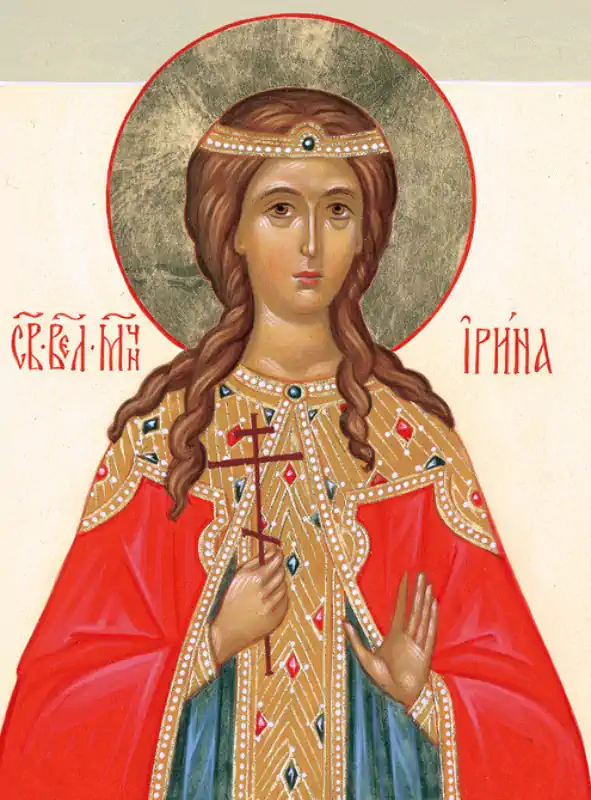 Icoana Sfintei Mari Mucenițe Irina 5 mai