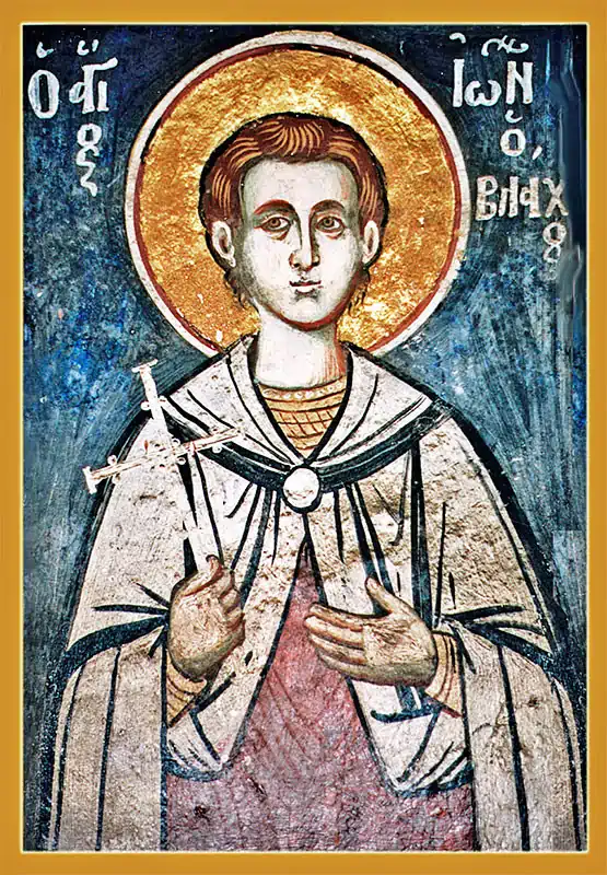 Sfântul Mucenic Ioan Valahul (Românul) 12 mai - c