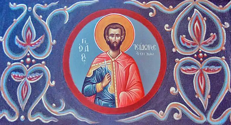 Sfântul Mucenic Isidor din Hios 14 mai - a