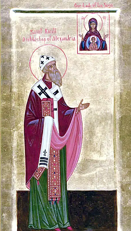 Sfântul Ierarh Chiril, Arhiepiscopul Alexandriei 9 iunie - b