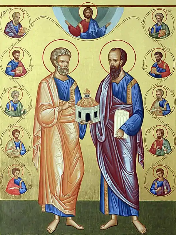 Sfinții Apostoli Petru și Pavel 29 iunie - b