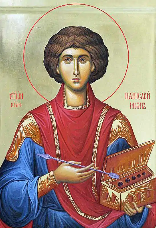 Sfântul Mare Mucenic Pantelimon 27 iulie - f