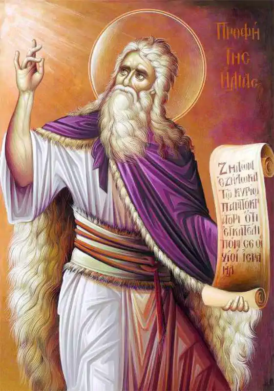 Sfântul Proroc Ilie Tesviteanul 20 iulie - a