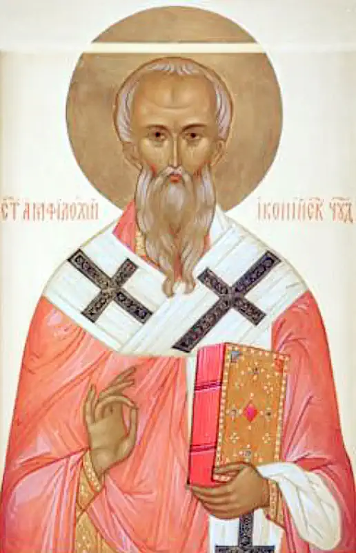 Icoana Sfântului Ierarh Amfilohie, Episcopul Iconiei 23 noiembrie - pravila.ro