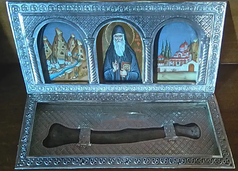 Moaștele Sfântului Cuvios Arsenie Capadocianul 10 noiembrie - pravila.ro