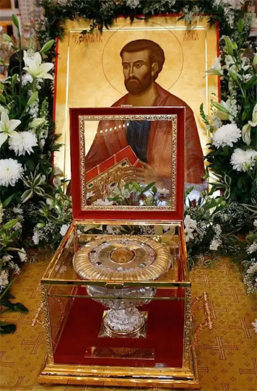 Moaștele - Capul Sfântului Apostol Timotei 22 ianuarie