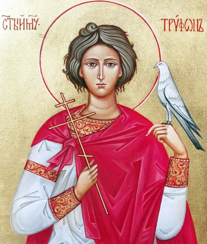 Sfântul Mucenic Trifon 1 februarie -a- pravila.ro