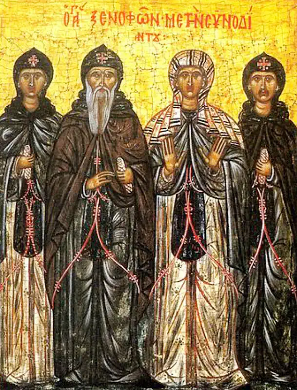 Sfinții Cuvioși Xenofont, Maria, Arcadie și Ioan 26 ianuarie -b- pravila.ro