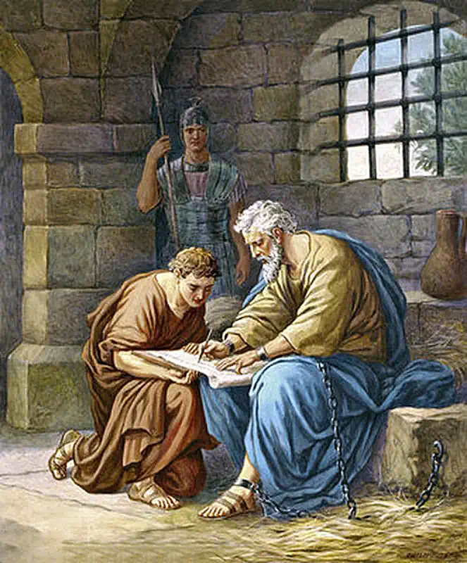 Sfântul Apostol Pavel împreună cu Sfântul Apostol Onisim - pravila.ro